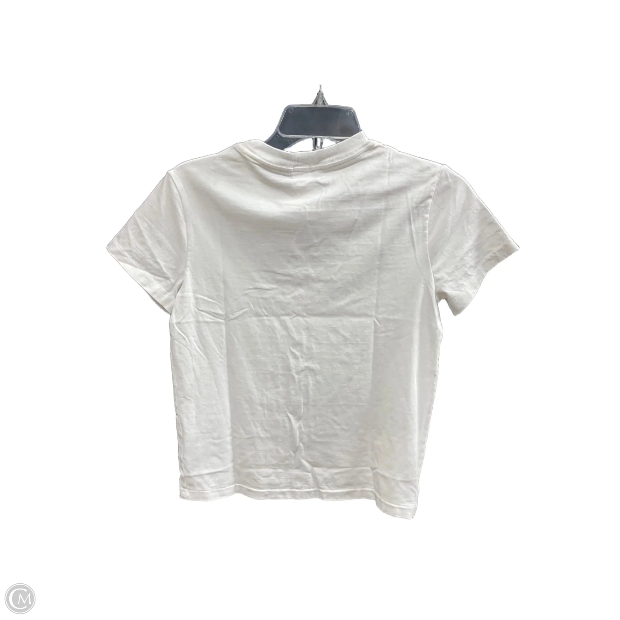 Top Short Sleeve Basic By Clothes Mentor In White, Size: Xs