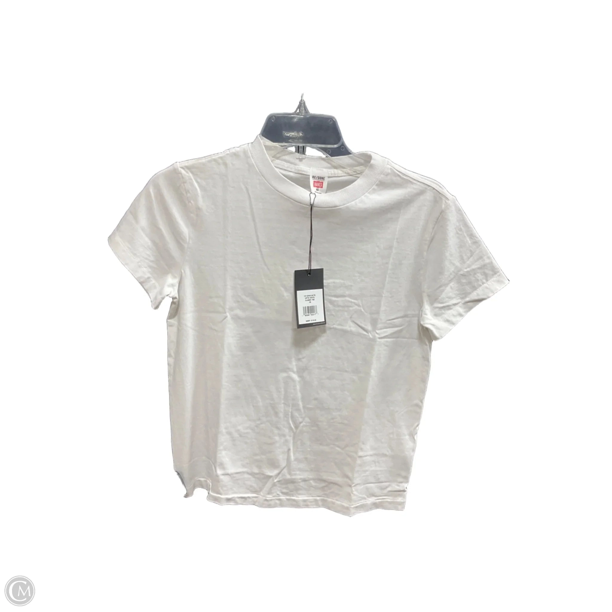 Top Short Sleeve Basic By Clothes Mentor In White, Size: Xs