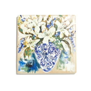 Tulip Lily Bouquet Coaster