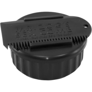 Wax Container with Comb - Black